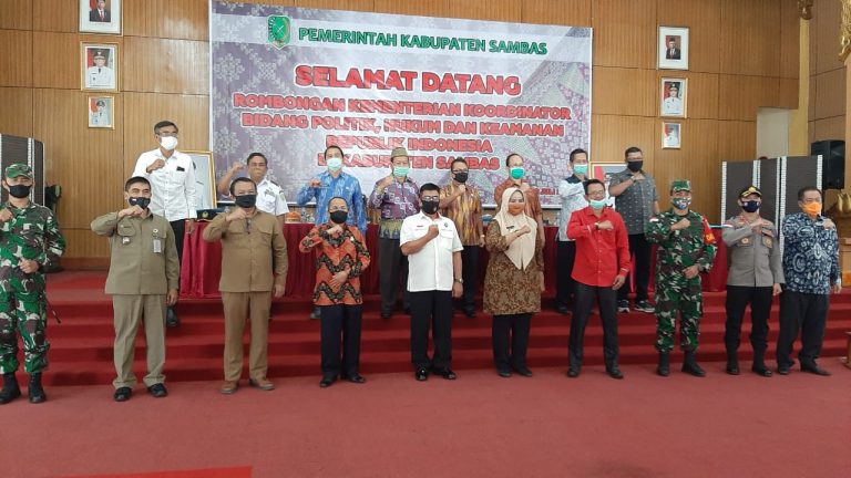 Kunjungan Kerja Tim Advance KEMENPOLHUKAM ke Kabupaten Sambas