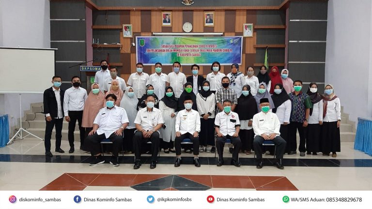 Sosialisasi Penanganan Covid 19 revisi 5 & Pelaksanaan Bulan Imunisasi Anak Sekolah Masa Pandemi Covid-19