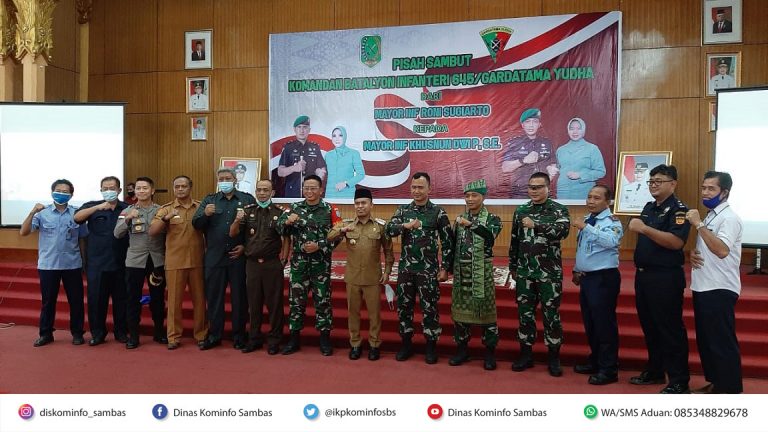Komandan Batalyon Infantri 645/GTY Resmi Dijabat oleh Komandan yang baru