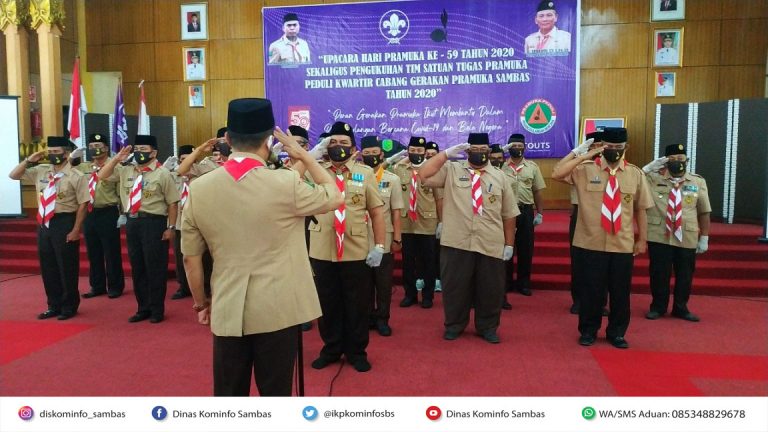 Peringatan Hari Pramuka Ke-59 Tahun 2020