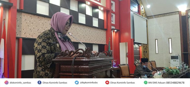 Wakil Bupati Sampaikan Jawaban Atas Pandangan Umum Fraksi