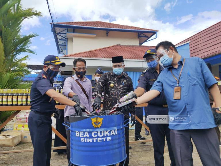 Bea Cukai Sintete Musnakan Barang Milik Negara (BMN)