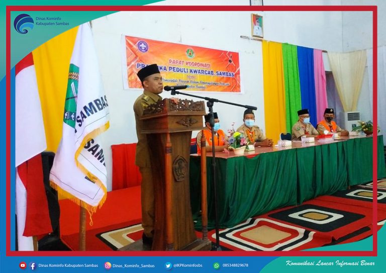 Pramuka Peduli Kwarcab Sambas Selenggarakan Rapat Koordinasi