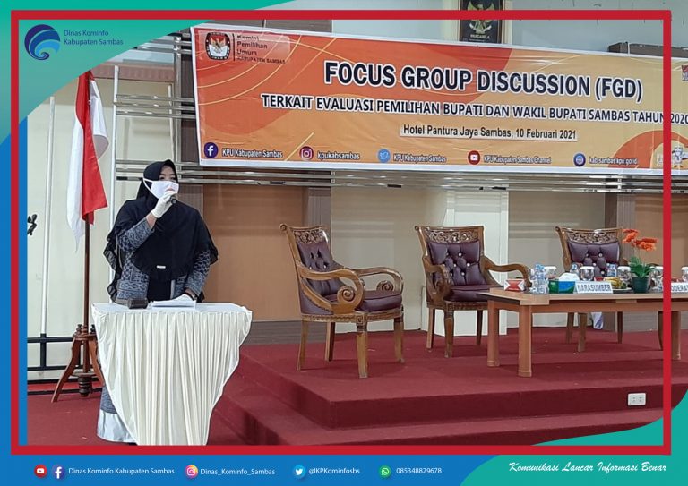 Tahap Akhir Pilkada, KPU Sambas Gelar FGD