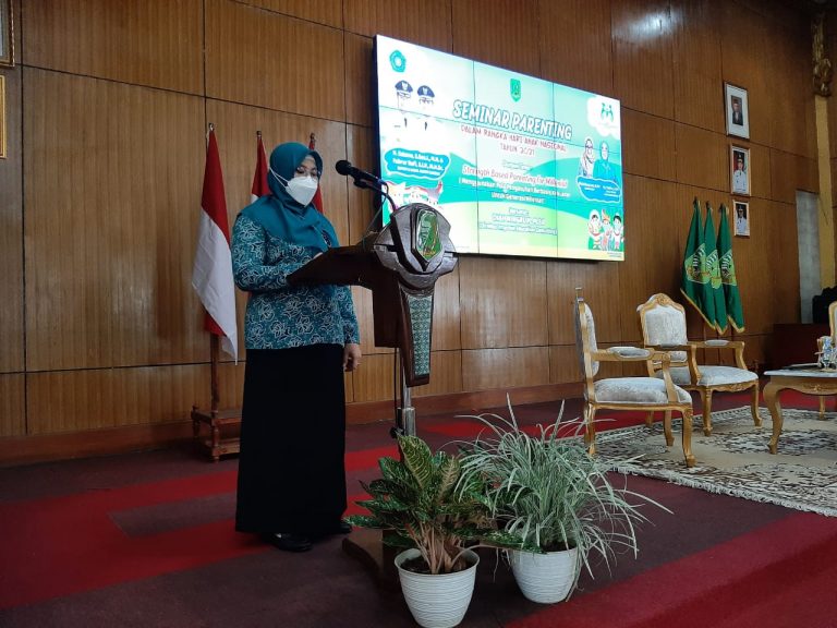 Peringatan HAN, Ketua TP PKK Ajak Orangtua dan Guru Pahami Pola Asuh Anak