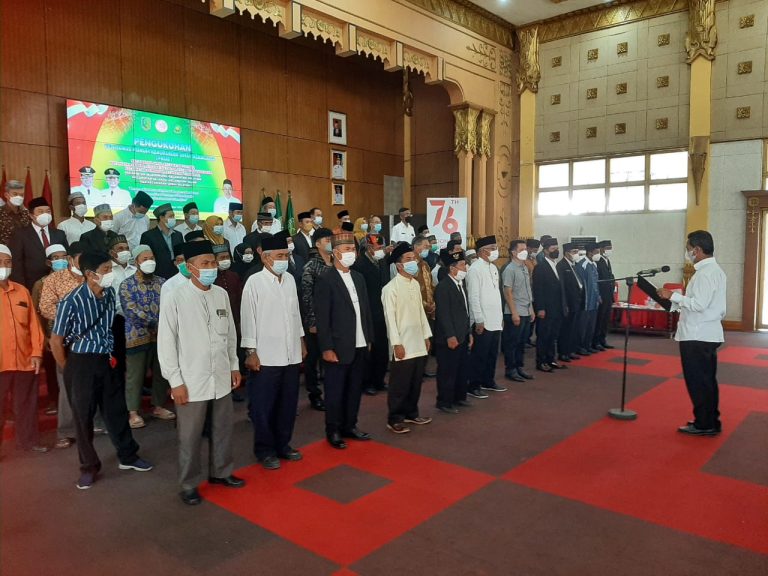 Peengukuhan Pengurus FKUB Kecamatan di Kab. Sambas