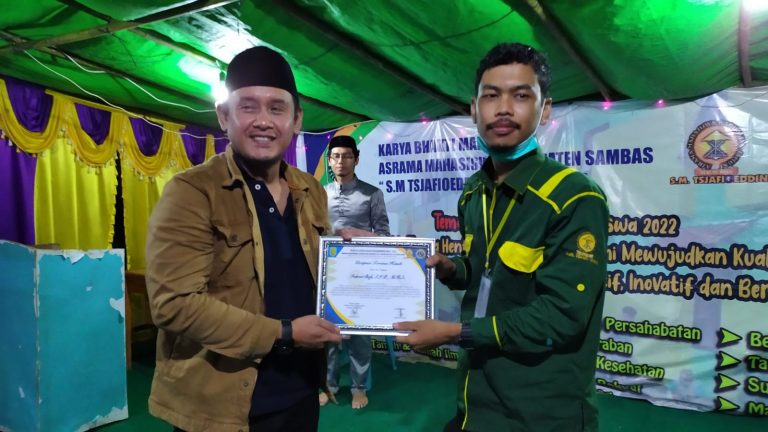 KBM 2022, Wabup Dorong Pemuda Bangun Sambas Berkemajuan