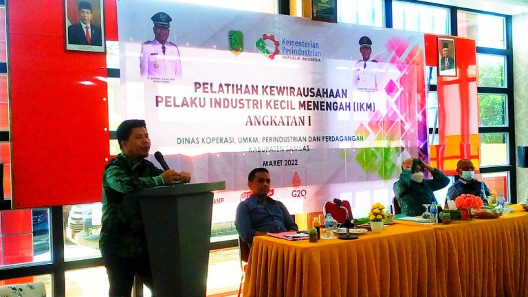 Pelatihan Kewirausahaan, Bupati Harapkan Ciptakan Enterpreneur baru