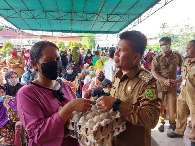 Pasar Murah di Tebas Menyasar 1000 Orang PKH