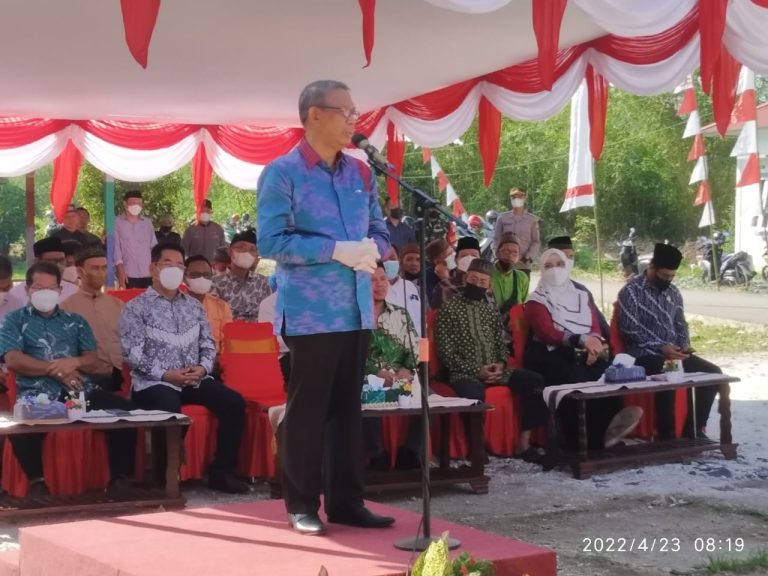 Gubernur Kalbar Dukung Pembanguan Gedung Pesantren Shultoniyah