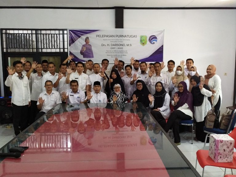 Pelepasan Purna Tugas Kepala Dinas Kominfo Kabupaten Sambas
