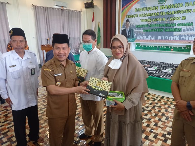 Bupati Satono Buka Bimbingan Manasik Haji Tahun 2022