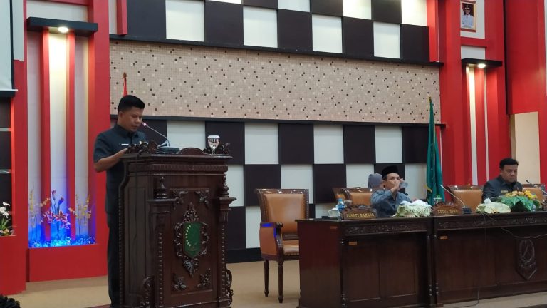Jawaban Bupati Atas Pandangan Umum Fraksi Pertanggungjawaban APBD Th. 2021