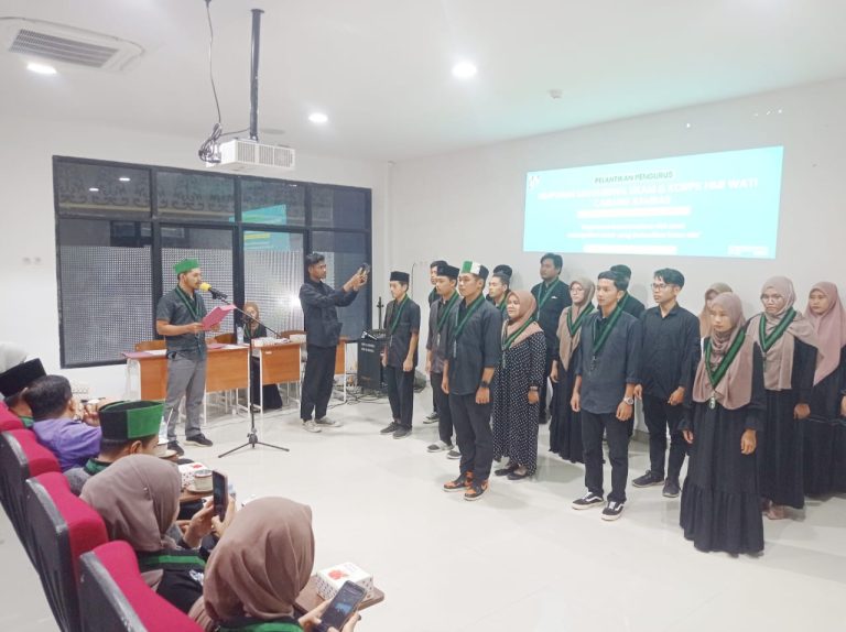 Wabup Hadiri Pelantikan Agribisnis dan Manajemen Informatika HMI Sambas