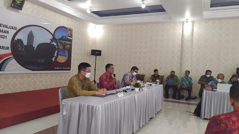 Wabup Rofi Ikuti Rakor BNPP Terkait Pemantauan dan Evaluasi Inpres No. 1 Tahun 2021