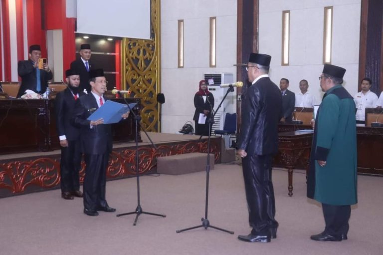 Wabup Rofi Ucapkan Selamat terpilihnya Mardani PAW Anggota DPRD Sambas