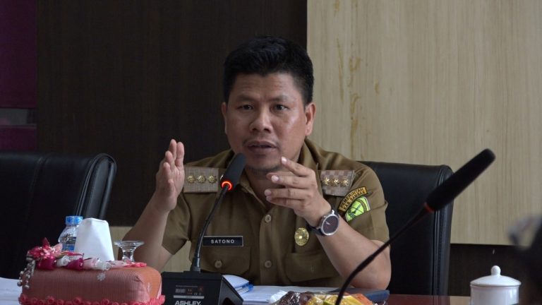 Bupati Satono Pimpin Rapat Koordinasi Normalisasi Sungai di Keb. Sambas