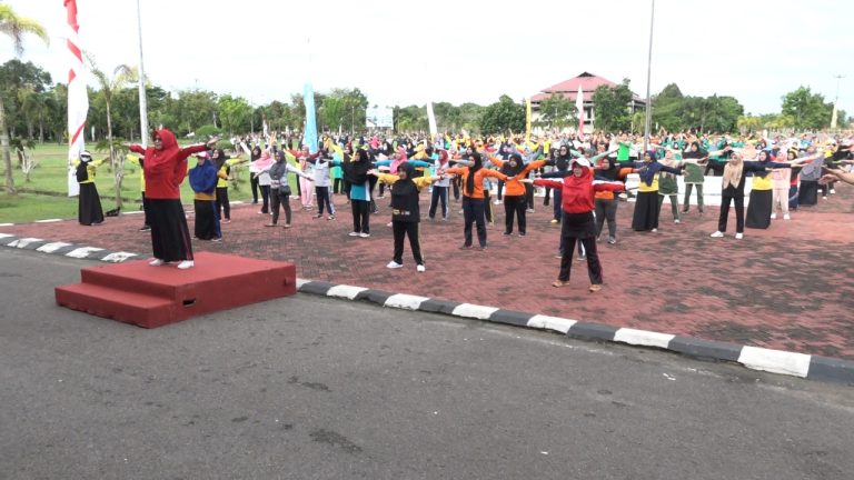 ASN Kab. Sambas Antusias Ikuti Lomba Peringati Hut Korpri Ke-51 Tahun 2022