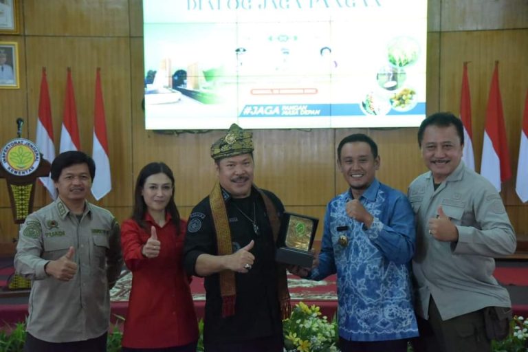 Dampingi Irjen Kementan Gelar Dialog Pangan, Wabup Rofi Komitmen Dukung Ketahanan Pangan
