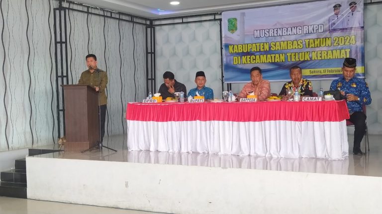 Bangun Teluk Keramat 2022, Bupati Satono gelontorkan 60 Milyar