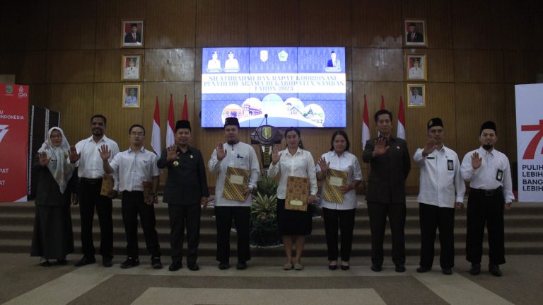 Rakor Penyuluh Agama, Bupati Satono Ajak Bersinergi Sukseskan Program Beriman