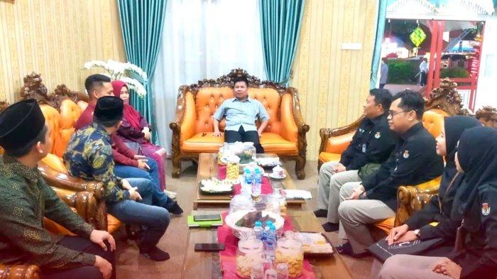 Bupati Satono Sambut Silaturahmi Jajaran Komisioner KPU Sambas
