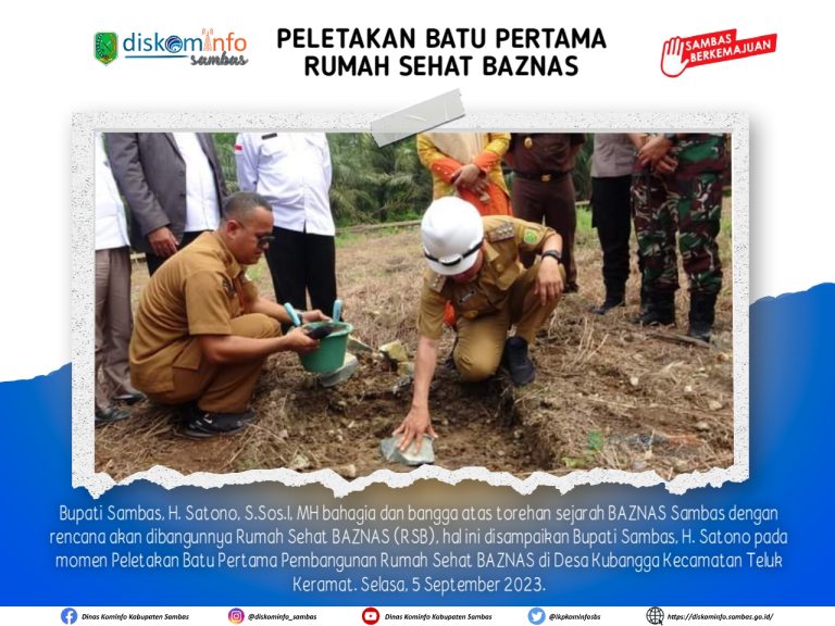 Bupati Satono Dorong Pemanfaatan Rumah Sehat Baznas Untuk Masyarakat Kurang Mampu
