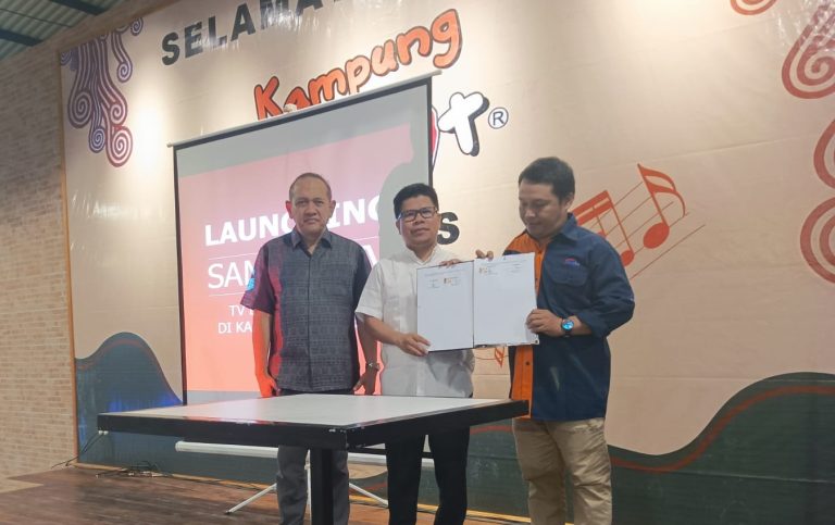 Bupati Sambas Satono Launching Sambas TV