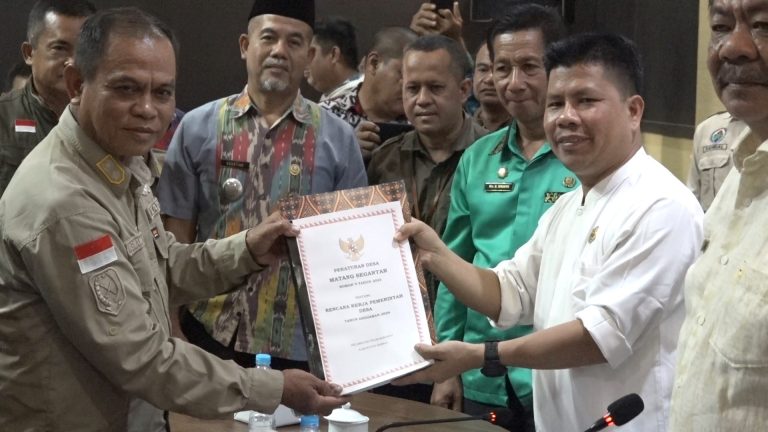 Terima Audiensi RKPDes, Bupati Satono Apresiasi Kec. Teluk Keramat Beserta Desa