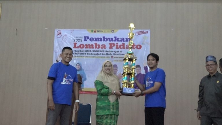 Bunda Literasi Yunisa Satono Apresiasi Lomba Pidato Sebagai Perwujudan Ciptakan Generasi Emas
