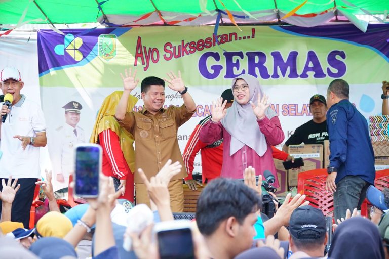 Ribuan Masyarakat Padati Germas, Bupati Satono: Masyarakat Jawai Kalian Luar Biasa