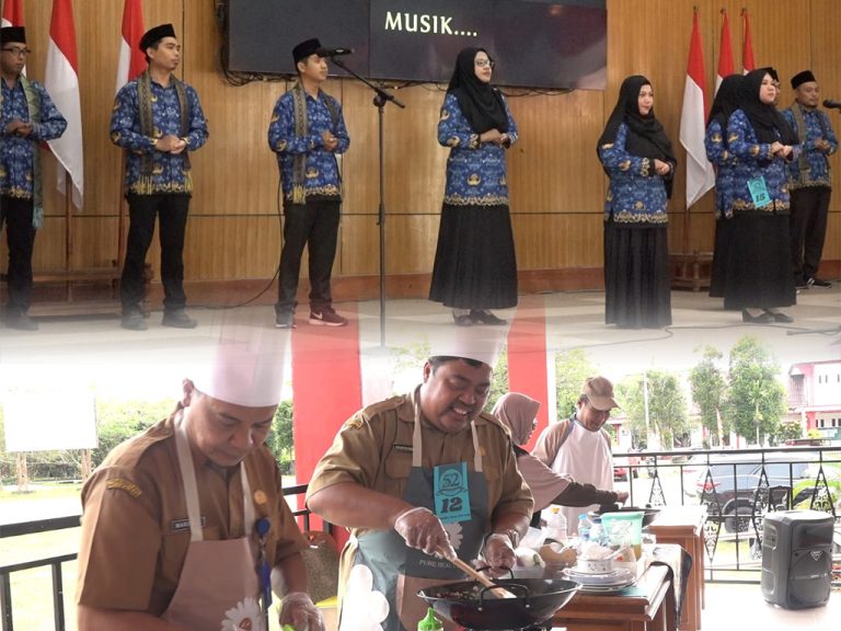 Meriahkan HUT Korpri, Pemda Sambs Gelar Lomba Masak dan Paduan Suara