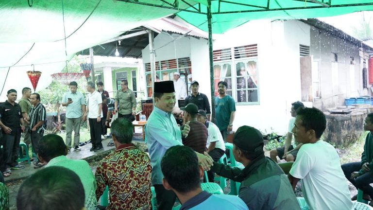 Bupati H. Satono Bersilaturahmi Dengan Warga Jelutung, Saring Aspirasi dan Keluhan Masyarakat