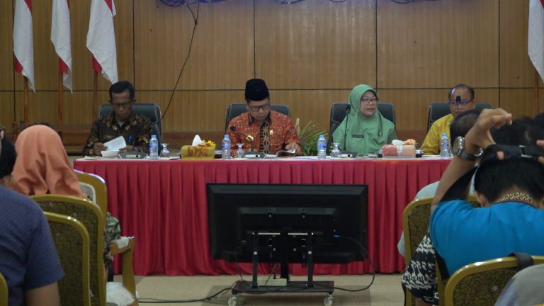 Bupati Satono Ingin Percepatan Peningkatan RLS di Kabupaten Sambas