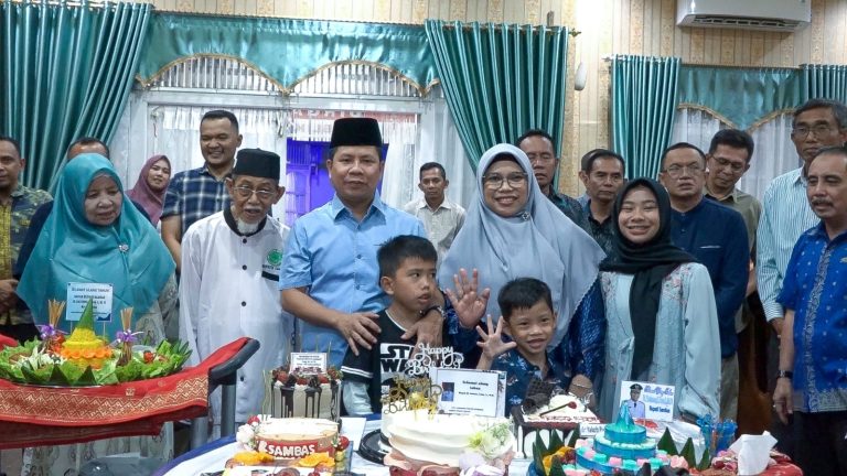 Silaturahmi Ultah ke-44 Tahun, Bupati Satono Mohon Doa Diberikan Kekuatan Dalam Membangun Sambas Berkemajuan