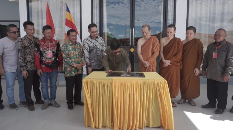Peresmian Vihara Dhamma Dihadiri Semua Kalangan, Bupati Satono Ungkap Bukti Solidnya Ukhuwah Anak Bangsa