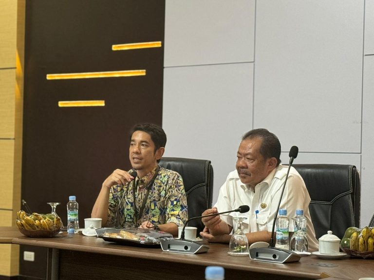 Sekda Sambas Sambut Kepala Balai Prasarana Permukiman Wilayah Kalbar