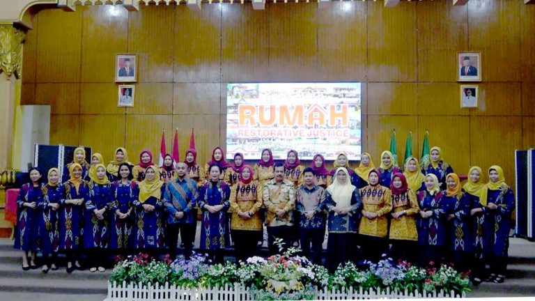 Malam Ramah Tamah Bersama Kajati Kalbar Diisi dengan Launching 19 Rumah Restorative Justice