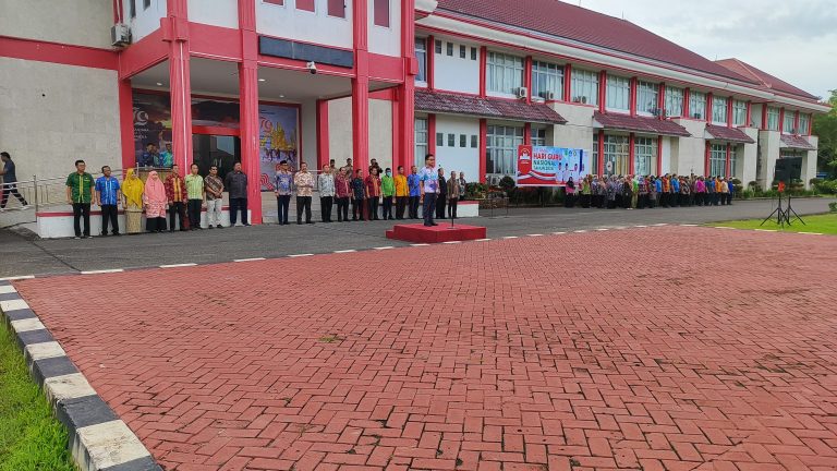 Gelar Apel Gabungan dan Doa Bersama di Awal Tahun 2025, Bupati Sambas  Ajak ASN Sambas Tingkatkan Kinerja