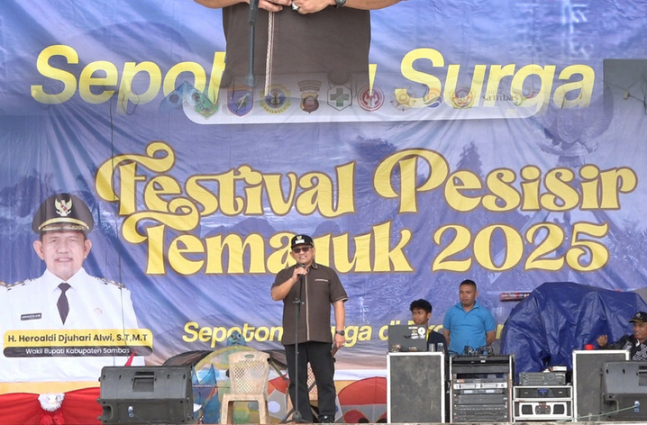 Festival Temajuk 2025,Wakil Bupati, Heroaldi : Kelestarian Alam dan Keramahan Masyarakat Temajuk Jadi Daya Tarik