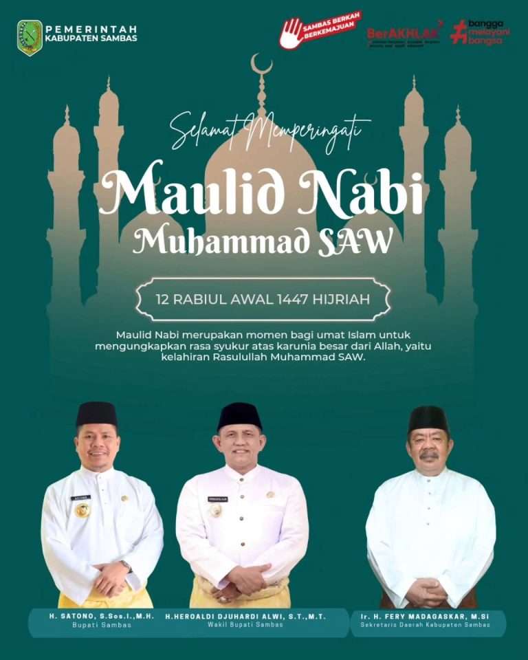 Selamat Menyambut Maulid Nabi Muhammad S.A.W 1446H