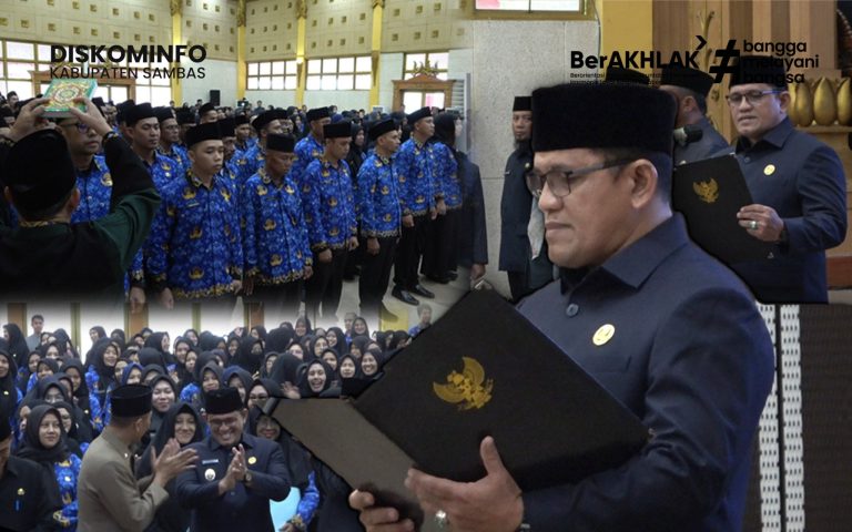 Lantik 305 PPPK Formasi Tahun Anggaran 2024, Heroaldi : Jaga Integritas Displin serta Etos Kerja Demi Pelayanan Publik yang Prima