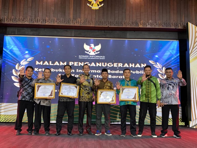Kabupaten Sambas Raih Predikat “Informatif” Dalam Penganugerahan KIP 2025