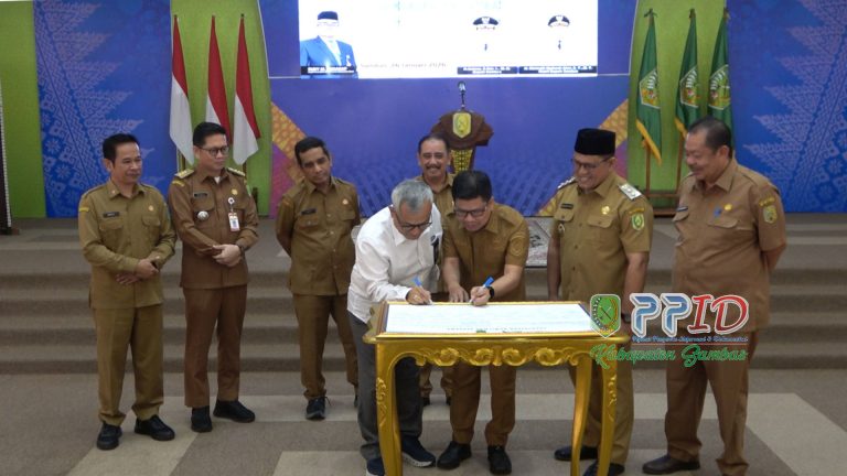 Kunjungan Kerja Kepala BPKP Kalbar di Sambas, Pemkab Teguhkan Komitmen Transparansi dan Akuntabilitas