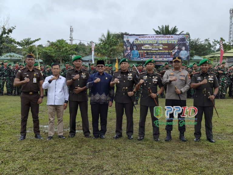 Wakil Bupati Sambas Hadiri Sertijab Danyonif 645/GTY, Perkuat Kolaborasi Daerah dan TNI
