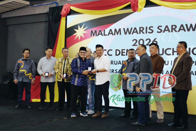 Wabup Sambas Hadiri Malam Waris Sarawak 2026, Perkuat Diplomasi Budaya Serumpun Melayu