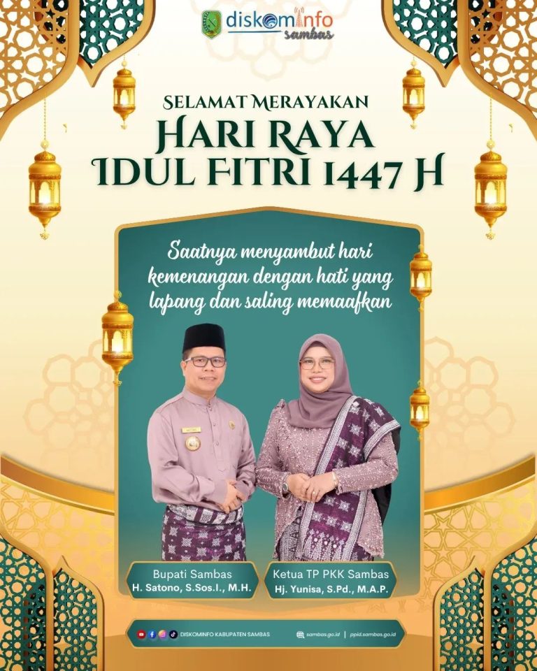 Selamat Hari Raya Idulfitri 1447H/21 Maret 2026
