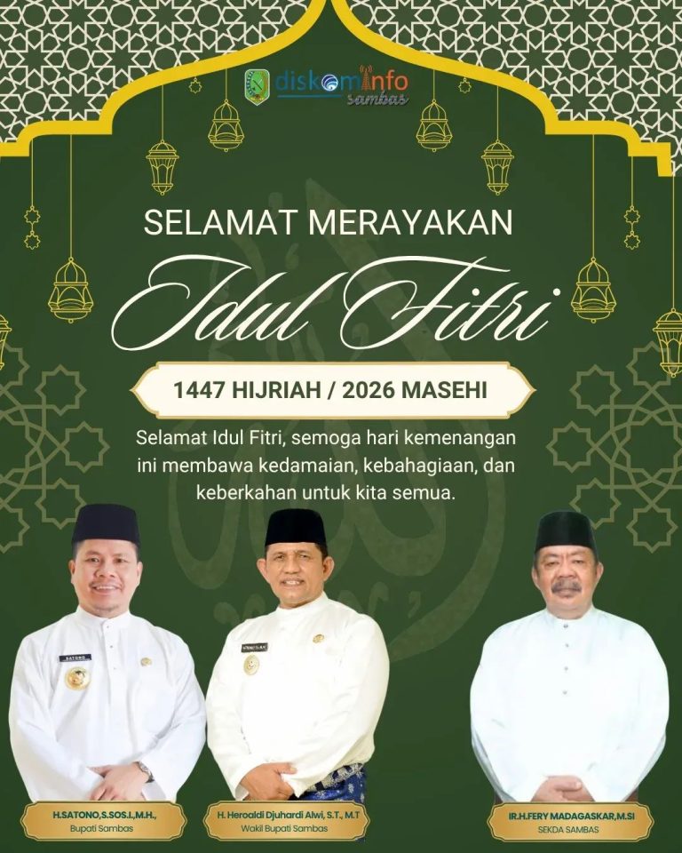 Selamat Hari Raya Idulfitri 1447H/21 Maret 2026