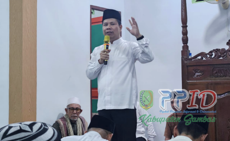 Perkuat Sinergi di Desa Serindang, Bupati Satono Alokasikan Rp. 3,8 Miliar untuk Infrastruktur Jalan Serindang – Pelanjau