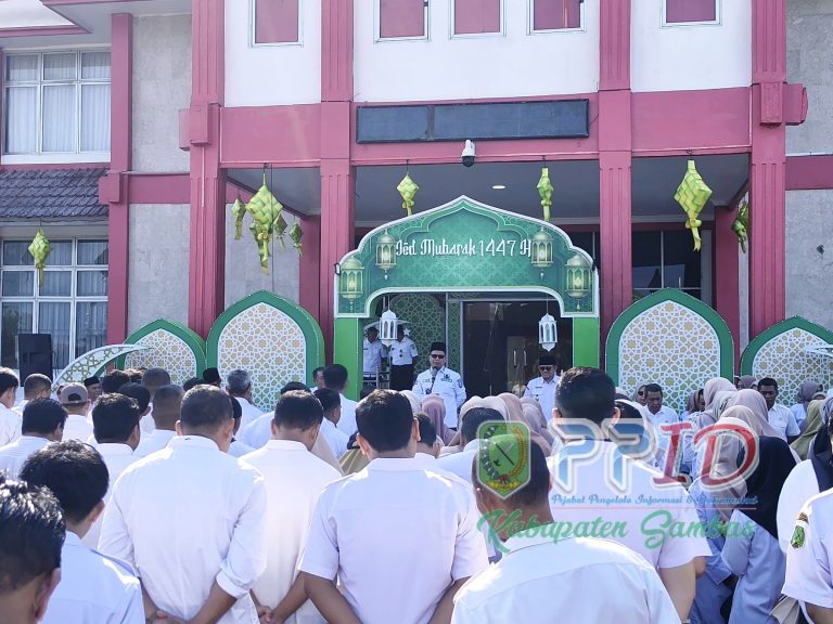 Apel Gabungan Pasca Idulfitri, Bupati Satono Tekankan Disiplin ASN